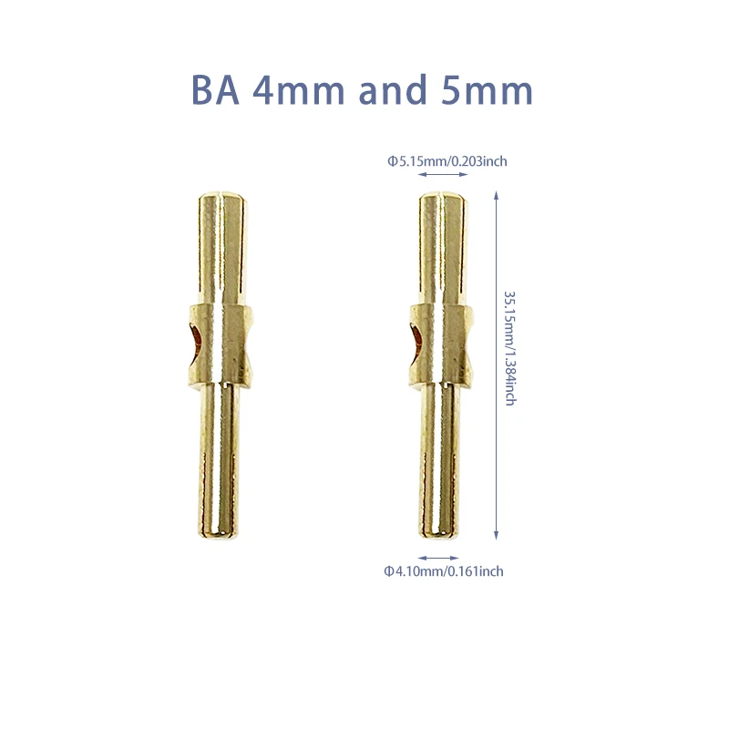 5/10/20Pcs 4MM Male to 5MM Male Gold Plated Bullet Connector Plug Adapter for RC Hobby Model Car Boat Train Motor ESC Charger