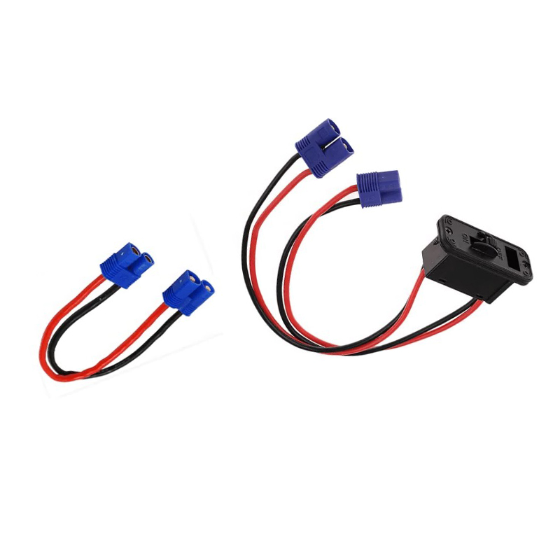 Heavy Duty RC On/Off Switch Power Switch EC3 Male  to EC3 Female Plug Battery Connector socket 18awg 200mm