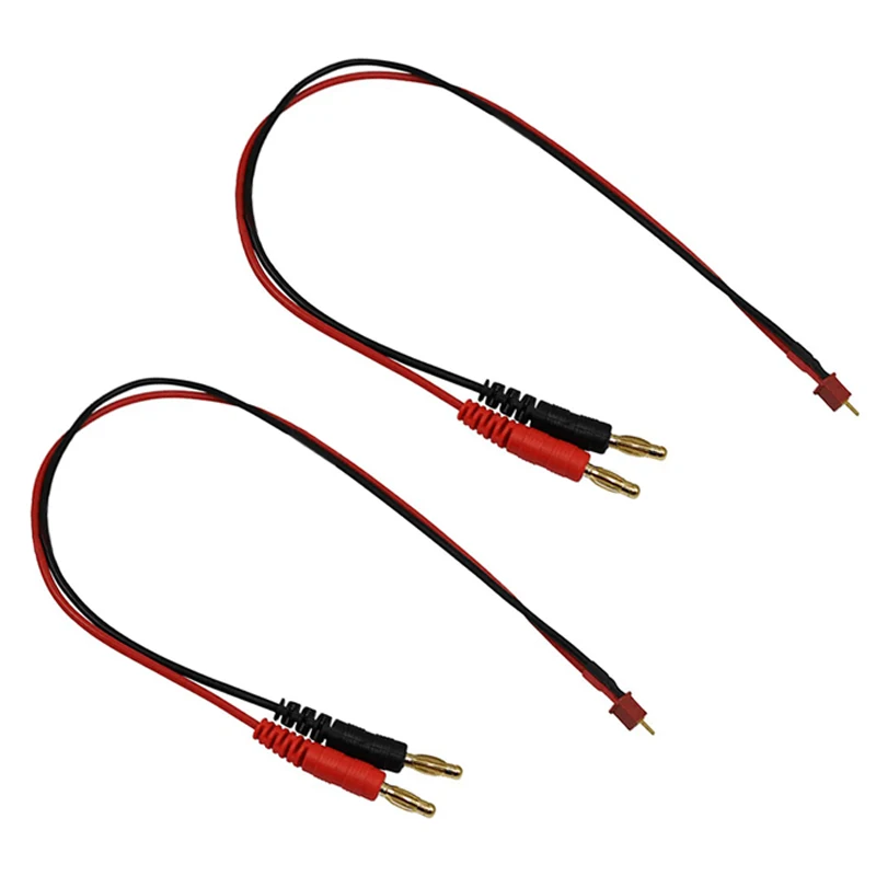 1/2 Pcs Micro T-Plug Deans Style Charge Cable Lead Wire 18awg 30cm for RC Battery Charger ESC Car Boat Plane