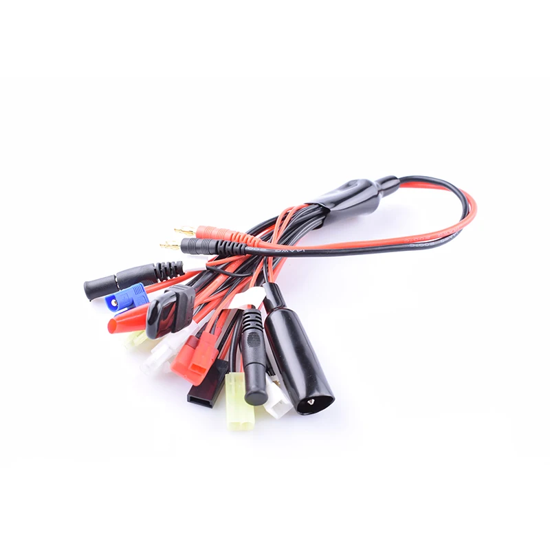 14  in1  RC Lipo Battery Charger Multi Charging Plug Convert Cable Cord for RC Cars drones boat