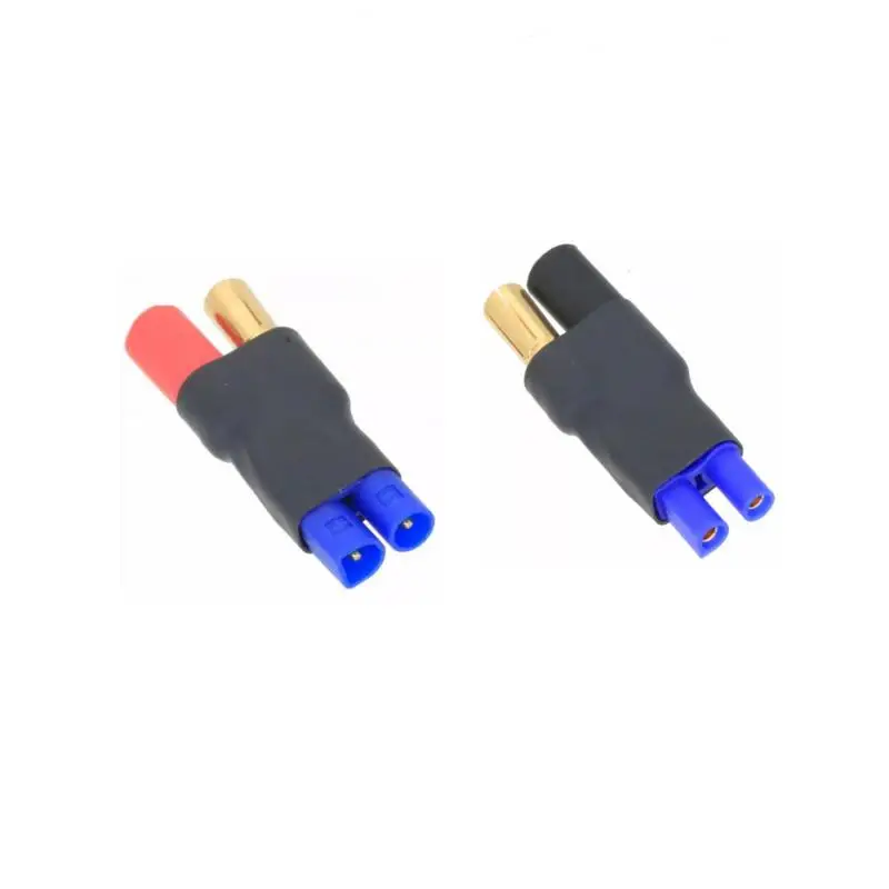 1 Pair /2Pcs EC2 Male Female Plug to 5.5mm Male Female Connector No Wires Adapter For RC Lipo Battery FPV Hobbies Toy