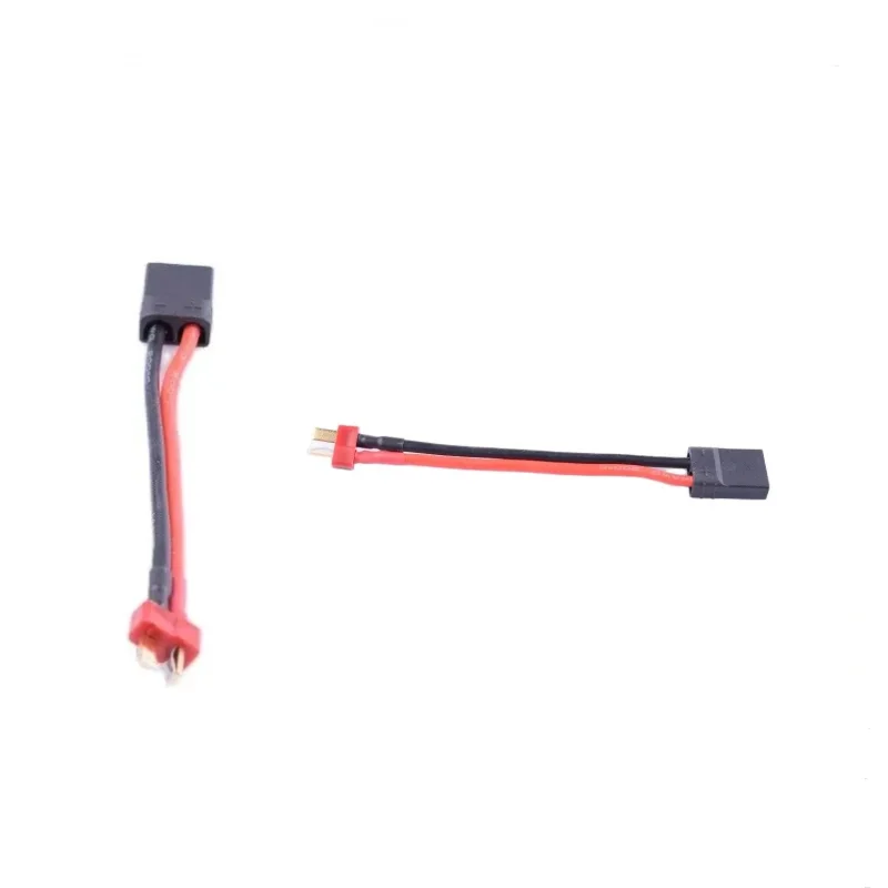 2 pcs Male T-Plug/Deans To Female TRX(Traxxas) 14awg Charging Cable Battery Adapter 100mm